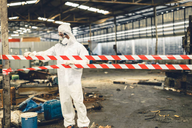 Professional Biohazard technician working in Suitland, MD